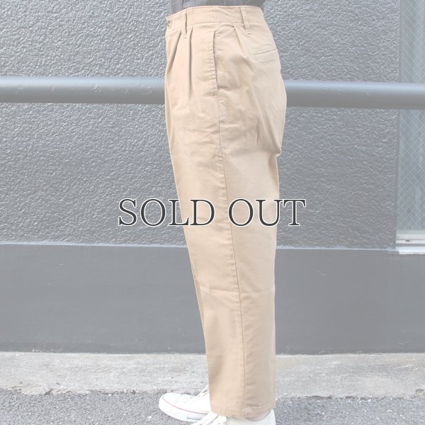 画像12: コットンモダールストレッチワイドテーパードアンクルパンツ『日本製』【送料無料】  / Upscape Audience