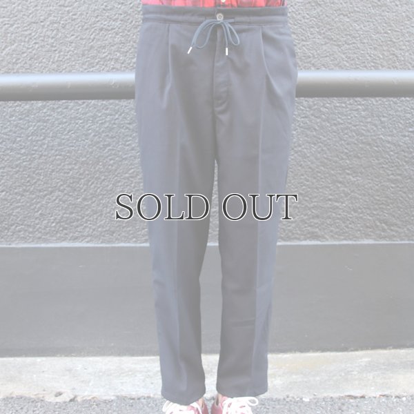 画像10: ギャバジンストレッチワイドテーパードイージーパンツ【MADE IN JAPAN】『日本製』/ Upscape Audience