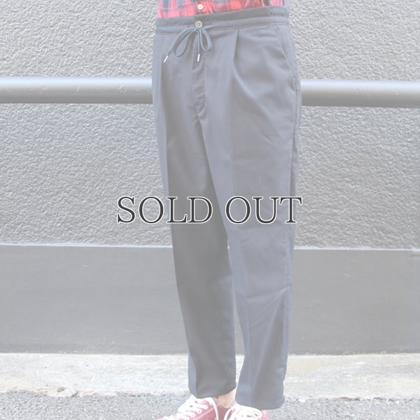 画像11: ギャバジンストレッチワイドテーパードイージーパンツ【MADE IN JAPAN】『日本製』/ Upscape Audience