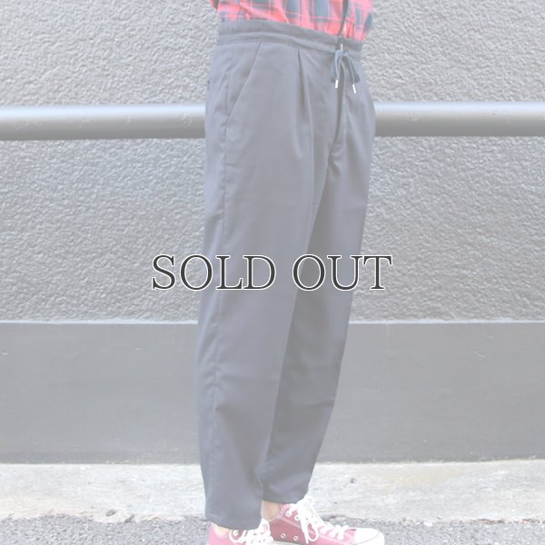 画像14: ギャバジンストレッチワイドテーパードイージーパンツ【MADE IN JAPAN】『日本製』/ Upscape Audience