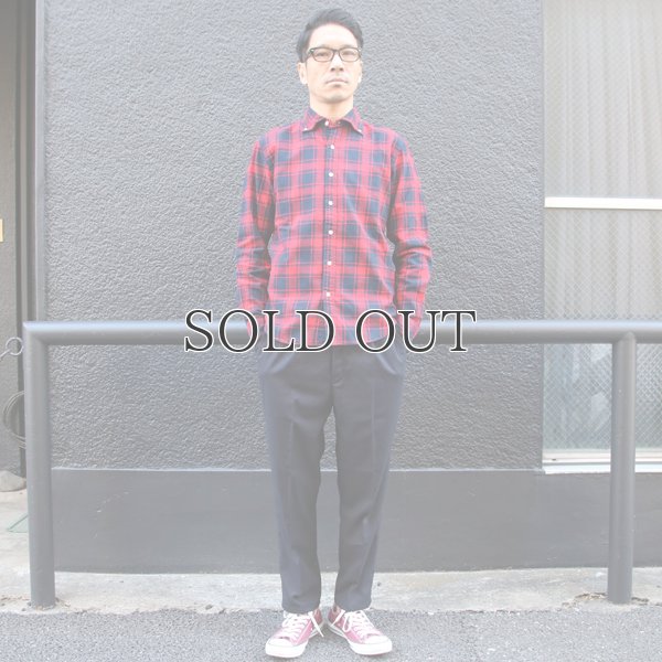 画像7: ギャバジンストレッチワイドテーパードイージーパンツ【MADE IN JAPAN】『日本製』/ Upscape Audience