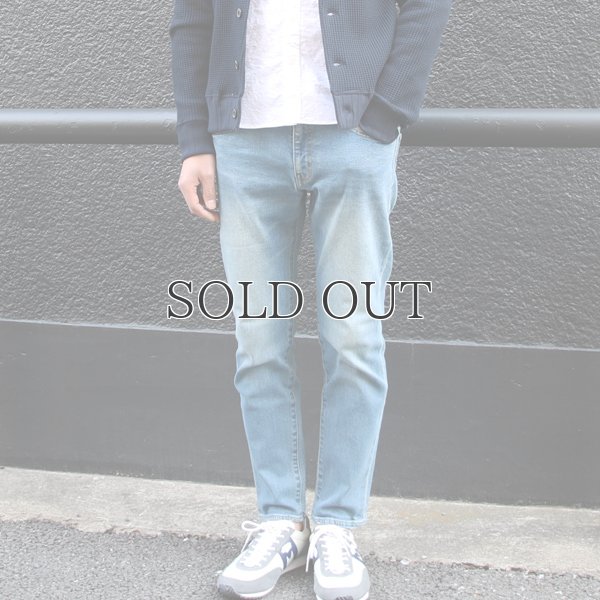画像6: ヴィンテージ加工BIG RED LINE（赤太耳セルヴィッチ) ストレッチデニムアンクルパンツ 【送料無料】/ Audience