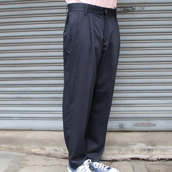 画像16: ファインギャバジンストレッチ2タックワードテーパードパンツ【MADE IN JAPAN】『日本製』【送料無料】 / Upscape Audience