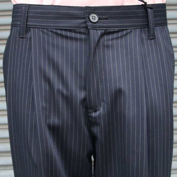 画像17: ファインギャバジンストレッチ2タックワードテーパードパンツ【MADE IN JAPAN】『日本製』【送料無料】 / Upscape Audience