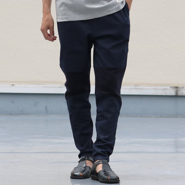 画像4: デニムストレッチ 裾リブ イージージョッパーズ アンクルパンツ【MADE IN JAPAN】『日本製』【送料無料】 / Upscape Audience