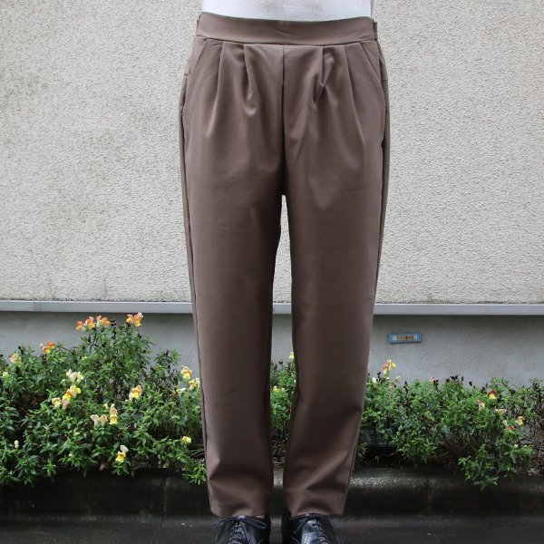 画像14: ギャバジンストレッチワイド2タック グルカイージー アンクルパンツ【MADE IN JAPAN】『日本製』【送料無料】/ Upscape Audience