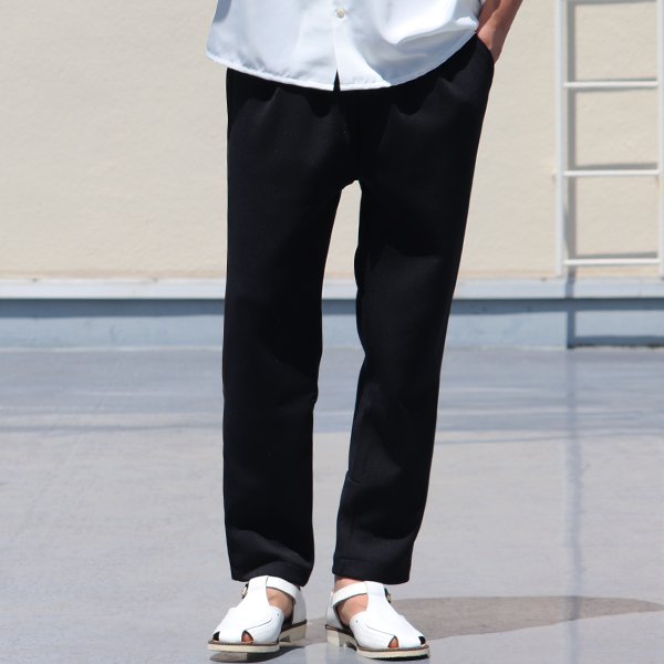 画像8: 4段スムース ライン 2タック トラック イージーアンクルパンツ【MADE IN JAPAN】『日本製』 / Upscape Audience