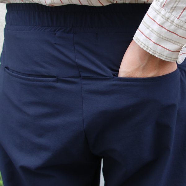 画像13: ナイロン4WAYストレッチ テーパードイージーアンクルパンツ【MADE IN JAPAN】『日本製』【送料無料】 / Upscape Audience