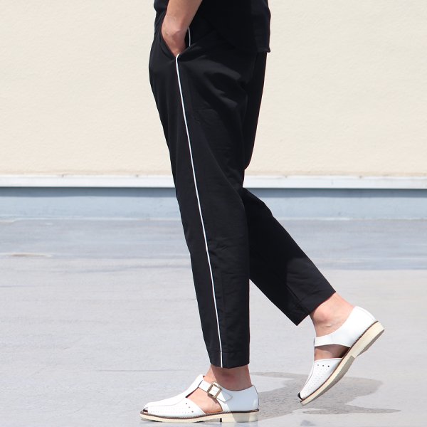 画像5: ナイロン 4wayストレッチ ライン イージーアンクルパンツ【MADE IN JAPAN】『日本製』【送料無料】/ Upscape Audience