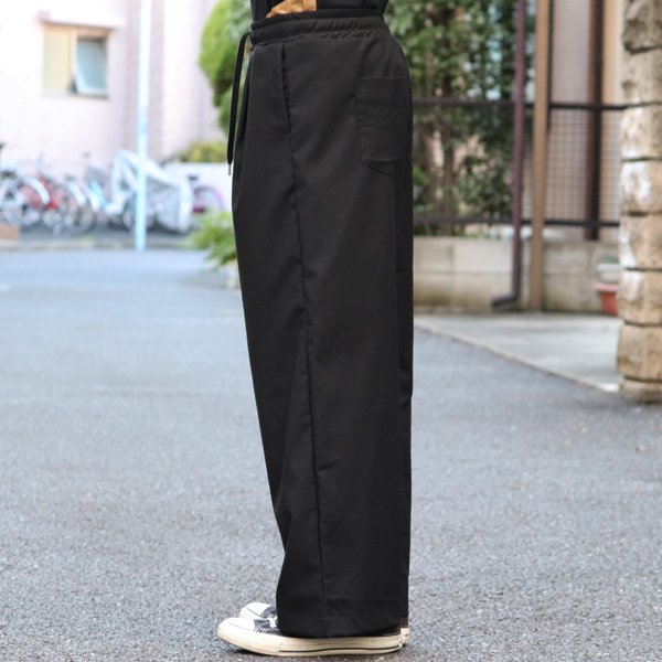 画像10: ギャバジンストレッチ　タックワイド　イージーパンツ【MADE IN JAPAN】『日本製』【送料無料】/ Upscape Audience