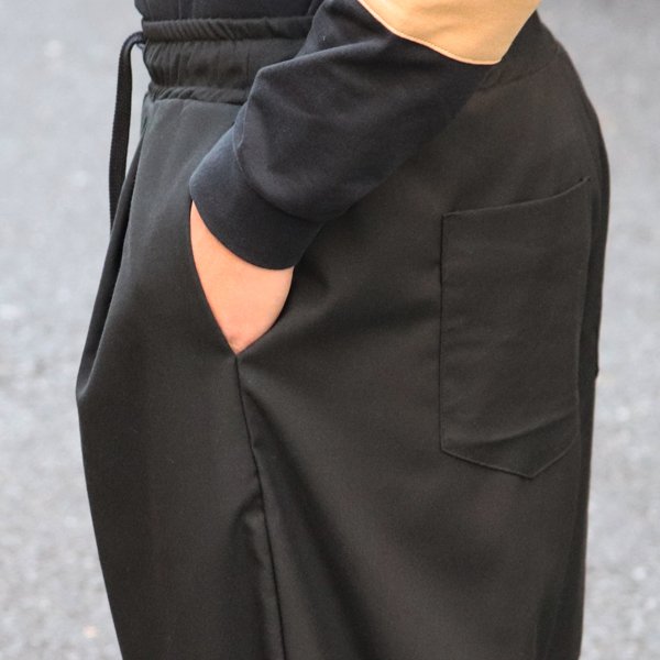 画像15: ギャバジンストレッチ　タックワイド　イージーパンツ【MADE IN JAPAN】『日本製』【送料無料】/ Upscape Audience