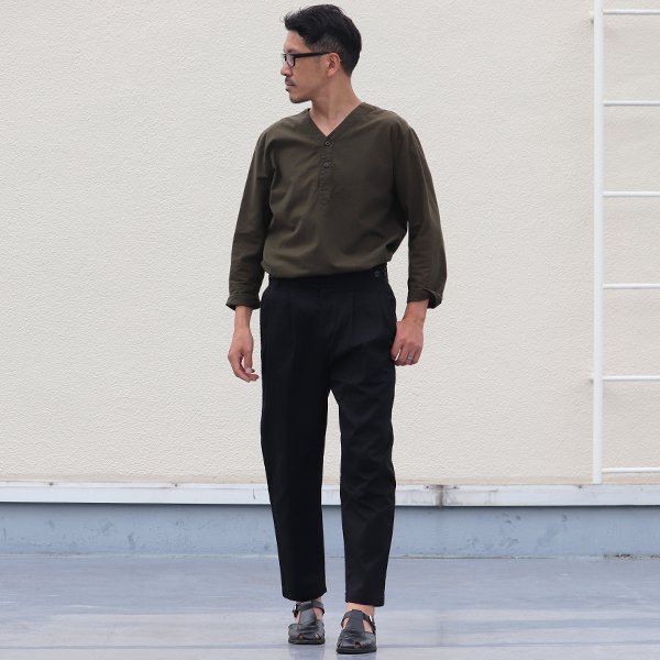 画像12: 30/2ウエポン タックワイド グルカ アンクルパンツ【MADE IN JAPAN】『日本製』【送料無料】  / Upscape Audience