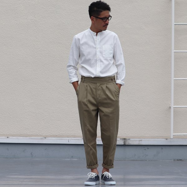 画像17: 30/2ウエポン タックワイド グルカ アンクルパンツ【MADE IN JAPAN】『日本製』【送料無料】  / Upscape Audience