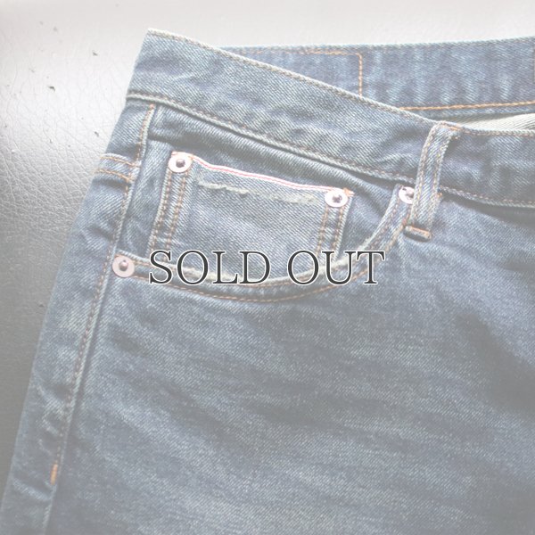 画像5: 赤耳（セルヴィッチ）ヴィンテージ加工ストレッチデニムアンクルパンツ 【送料無料】/ Audience