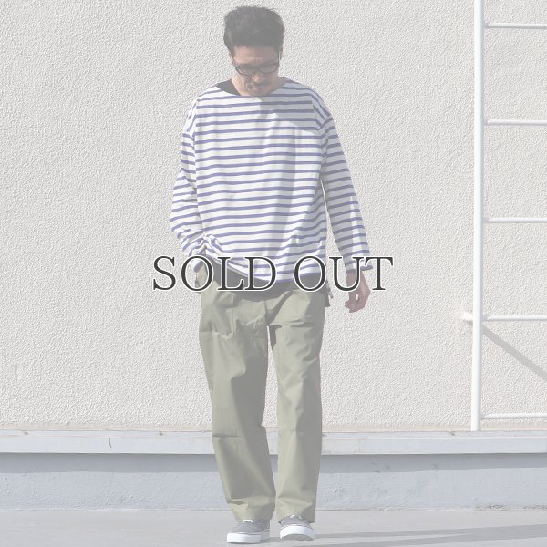 画像5: グリストーンW 綿ナイロン高密度ギャバ ベイカー ワイドパンツ【MADE IN JAPAN】『日本製』/ Upscape Audience