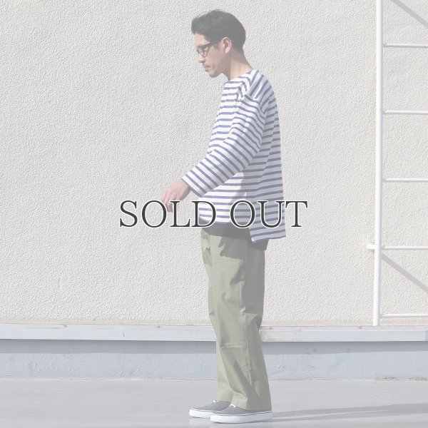 画像7: グリストーンW 綿ナイロン高密度ギャバ ベイカー ワイドパンツ【MADE IN JAPAN】『日本製』/ Upscape Audience