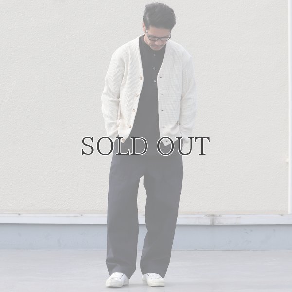 画像12: グリストーンW 綿ナイロン高密度ギャバ ベイカー ワイドパンツ【MADE IN JAPAN】『日本製』/ Upscape Audience