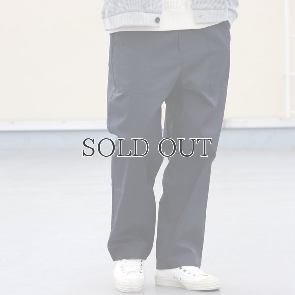 画像5: グリストーンW 綿ナイロン高密度ギャバ ベイカー ワイドパンツ【MADE IN JAPAN】『日本製』/ Upscape Audience