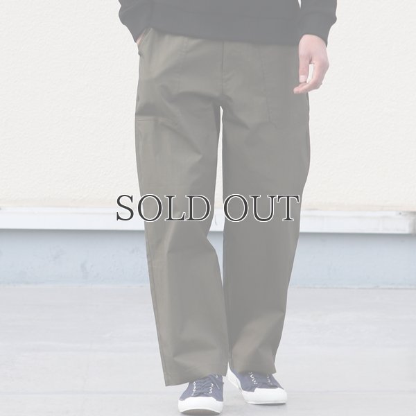 画像3: グリストーンW 綿ナイロン高密度ギャバ ベイカー ワイドパンツ【MADE IN JAPAN】『日本製』/ Upscape Audience