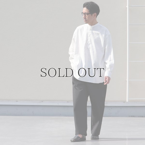 画像19: グリストーンW 綿ナイロン高密度ギャバ ベイカー ワイドパンツ【MADE IN JAPAN】『日本製』/ Upscape Audience