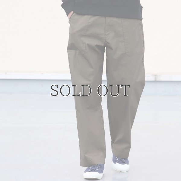 画像20: グリストーンW 綿ナイロン高密度ギャバ ベイカー ワイドパンツ【MADE IN JAPAN】『日本製』/ Upscape Audience