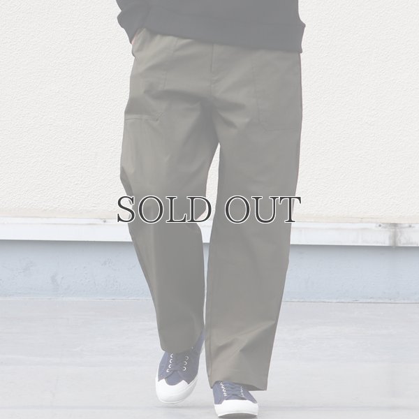 画像7: グリストーンW 綿ナイロン高密度ギャバ ベイカー ワイドパンツ【MADE IN JAPAN】『日本製』/ Upscape Audience