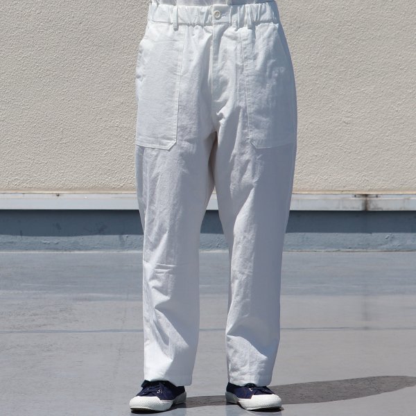 画像19: 馬布ヴィンテージフィニッシュ(ホースクロス) ベイカー ワイドパンツ【MADE IN JAPAN】『日本製』/ Upscape Audience