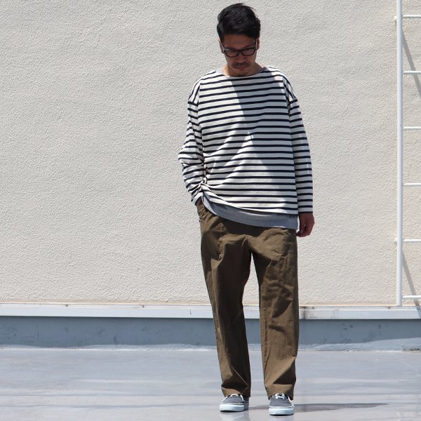 画像14: 馬布ヴィンテージフィニッシュ(ホースクロス) ベイカー ワイドパンツ【MADE IN JAPAN】『日本製』/ Upscape Audience