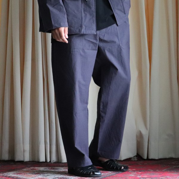 画像5: 馬布ヴィンテージフィニッシュ(ホースクロス) ベイカー ワイドパンツ【MADE IN JAPAN】『日本製』/ Upscape Audience