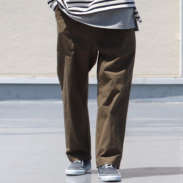 画像12: 馬布ヴィンテージフィニッシュ(ホースクロス) ベイカー ワイドパンツ【MADE IN JAPAN】『日本製』/ Upscape Audience