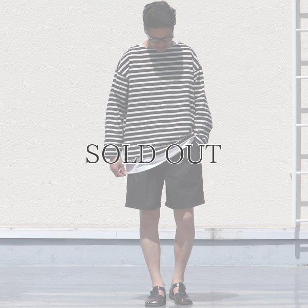 画像5: グリストーンW 綿ナイロン高密度ギャバ 2タックワイドショーツ【MADE IN JAPAN】『日本製』/ Upscape Audience