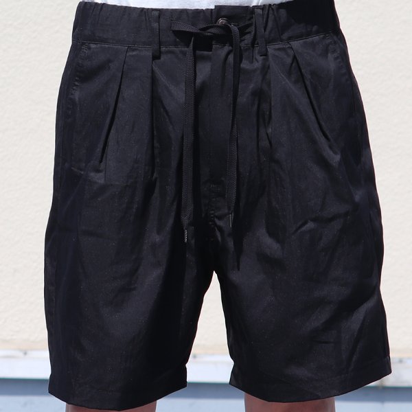 画像18: グリストーンW 綿ナイロン高密度ギャバ 2タックワイドショーツ【MADE IN JAPAN】『日本製』/ Upscape Audience