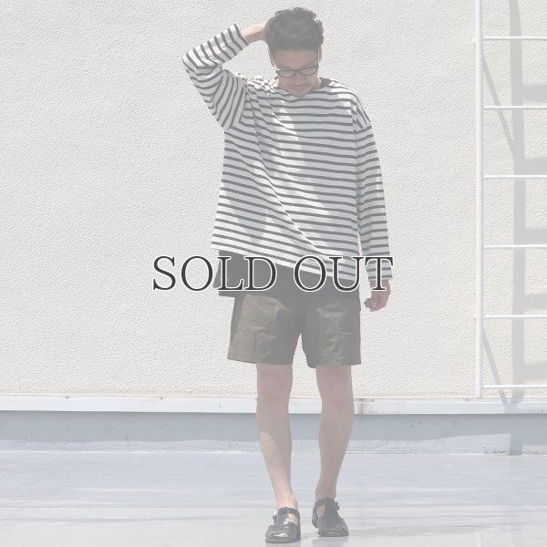 画像6: グリストーンW 綿ナイロン高密度ギャバ ベイカーワイドショーツ【MADE IN JAPAN】『日本製』/ Upscape Audience