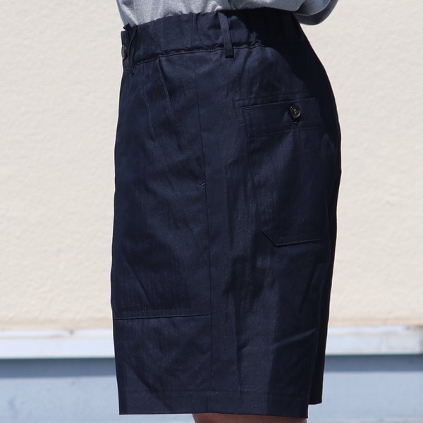 画像11: グリストーンW 綿ナイロン高密度ギャバ ベイカーワイドショーツ【MADE IN JAPAN】『日本製』/ Upscape Audience