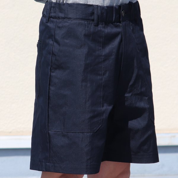 画像13: グリストーンW 綿ナイロン高密度ギャバ ベイカーワイドショーツ【MADE IN JAPAN】『日本製』/ Upscape Audience