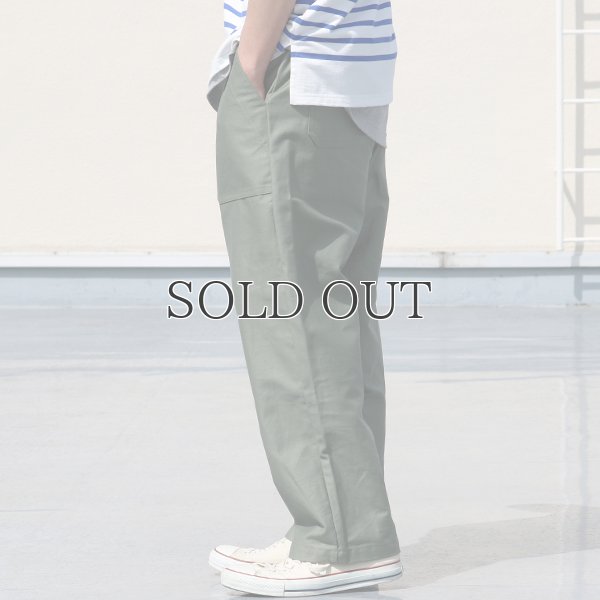 画像5: グリストーンW ヨコムラバックサテン ベイカーワイドイージーパンツ【MADE IN JAPAN】『日本製』【送料無料】/ Upscape Audience
