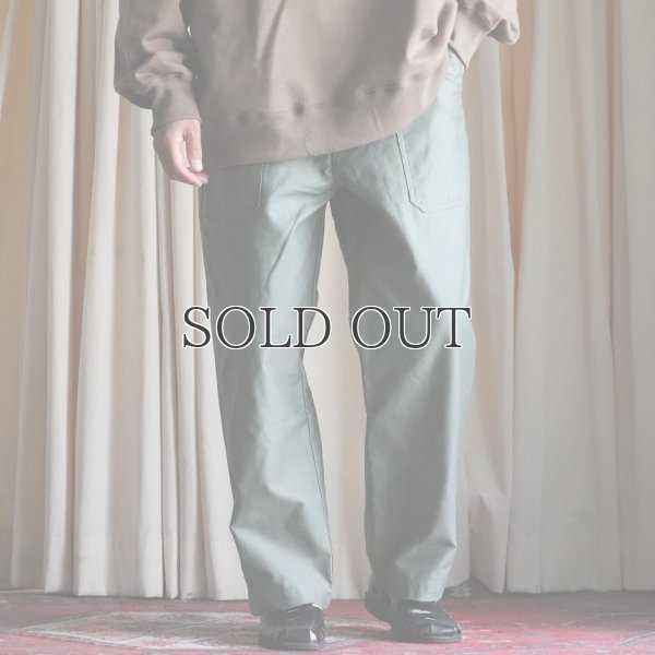 画像9: グリストーンW ヨコムラバックサテン ベイカーワイドイージーパンツ【MADE IN JAPAN】『日本製』【送料無料】/ Upscape Audience