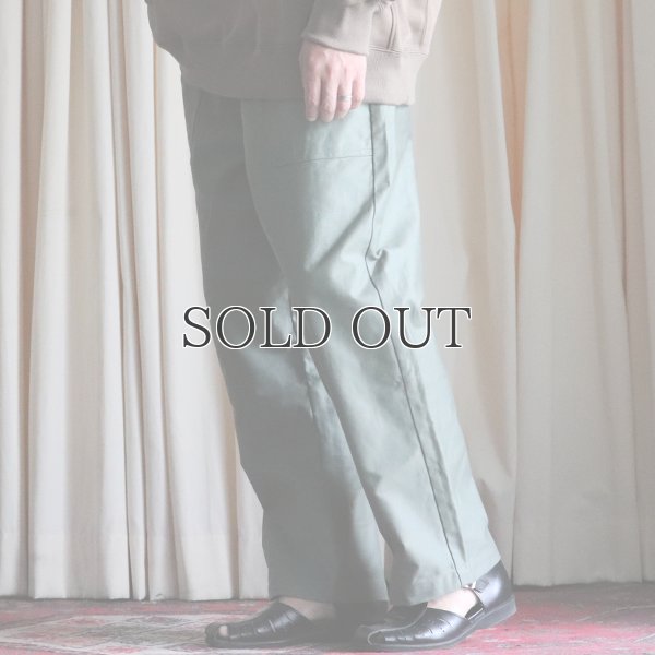 画像10: グリストーンW ヨコムラバックサテン ベイカーワイドイージーパンツ【MADE IN JAPAN】『日本製』【送料無料】/ Upscape Audience