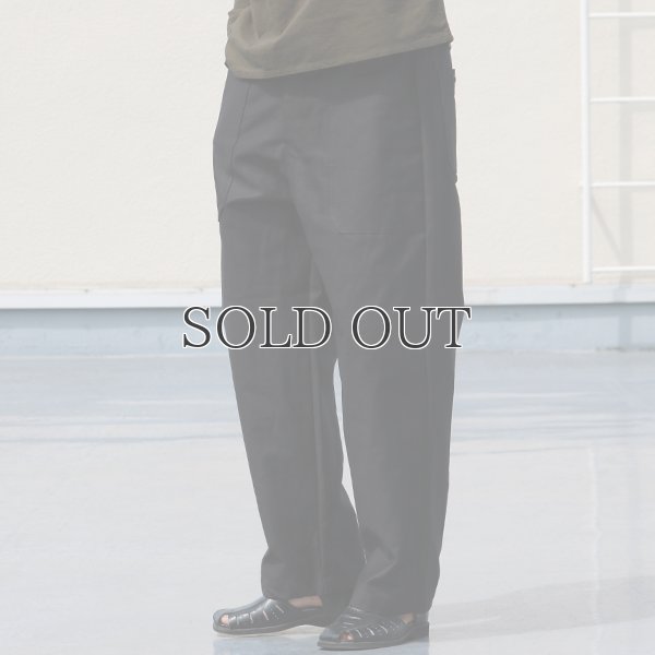 画像5: グリストーンW ヨコムラバックサテン ベイカーワイドイージーパンツ【MADE IN JAPAN】『日本製』【送料無料】/ Upscape Audience