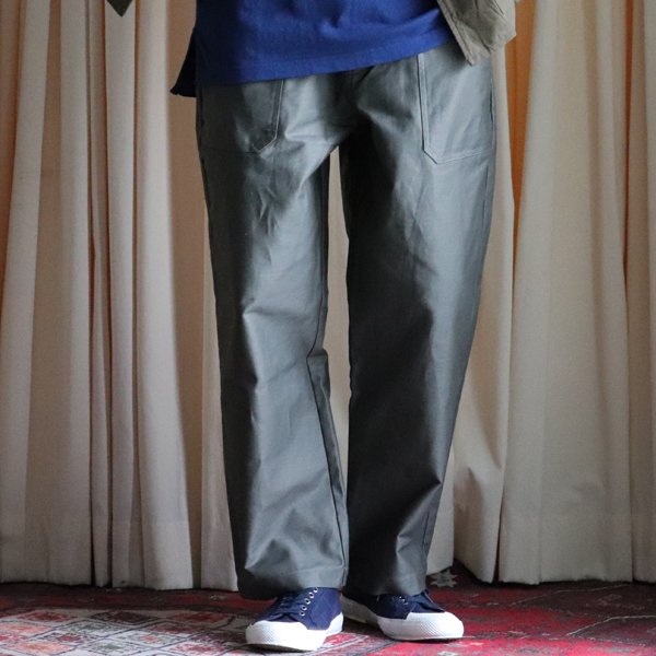 画像8: グリストーンW ヨコムラバックサテン ベイカーワイドイージーパンツ【MADE IN JAPAN】『日本製』【送料無料】/ Upscape Audience