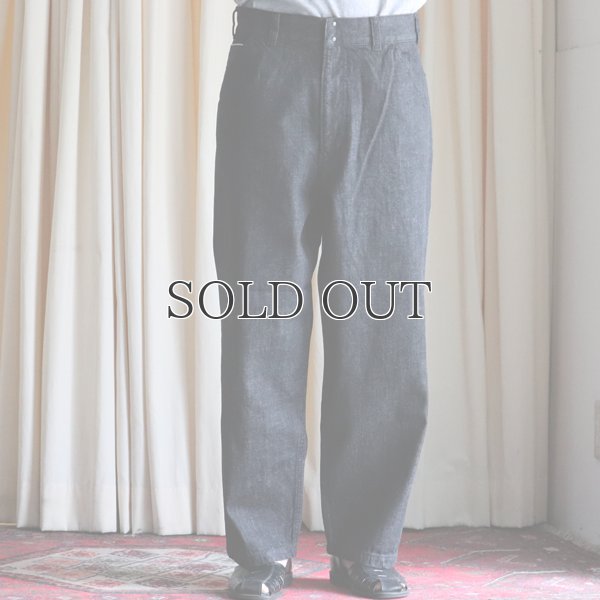 画像9: 赤耳(セルヴィッチ)ブラックデニム ワンウォッシュ ユーティリティ パンツ【MADE IN JAPAN】『日本製』【送料無料】/ Upscape Audience