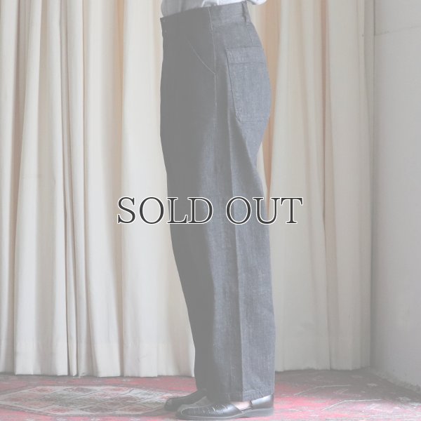 画像11: 赤耳(セルヴィッチ)ブラックデニム ワンウォッシュ ユーティリティ パンツ【MADE IN JAPAN】『日本製』【送料無料】/ Upscape Audience