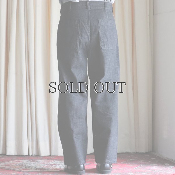 画像12: 赤耳(セルヴィッチ)ブラックデニム ワンウォッシュ ユーティリティ パンツ【MADE IN JAPAN】『日本製』【送料無料】/ Upscape Audience