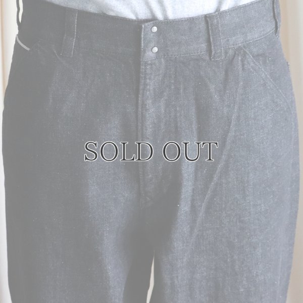 画像14: 赤耳(セルヴィッチ)ブラックデニム ワンウォッシュ ユーティリティ パンツ【MADE IN JAPAN】『日本製』【送料無料】/ Upscape Audience