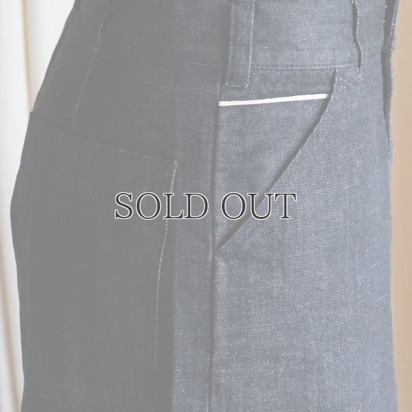 画像16: 赤耳(セルヴィッチ)ブラックデニム ワンウォッシュ ユーティリティ パンツ【MADE IN JAPAN】『日本製』【送料無料】/ Upscape Audience