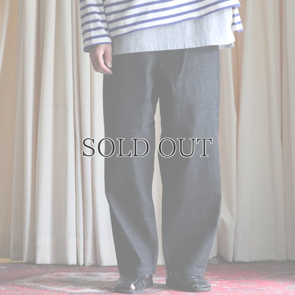 画像4: 赤耳(セルヴィッチ)ブラックデニム ワンウォッシュ ユーティリティ パンツ【MADE IN JAPAN】『日本製』【送料無料】/ Upscape Audience