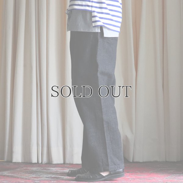 画像5: 赤耳(セルヴィッチ)ブラックデニム ワンウォッシュ ユーティリティ パンツ【MADE IN JAPAN】『日本製』【送料無料】/ Upscape Audience