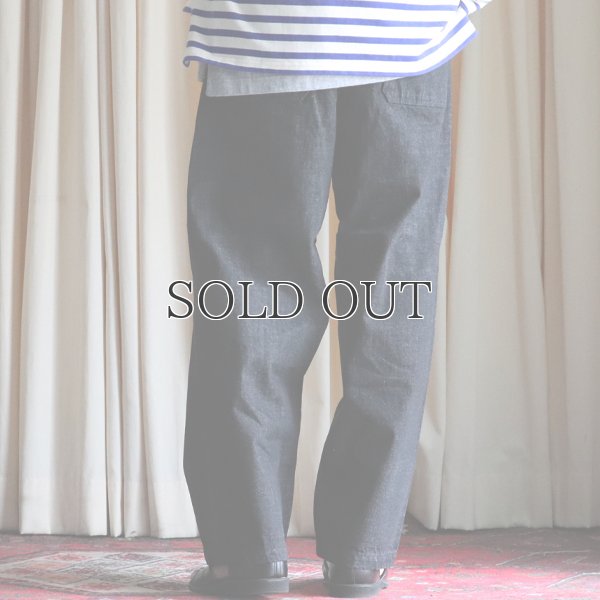 画像6: 赤耳(セルヴィッチ)ブラックデニム ワンウォッシュ ユーティリティ パンツ【MADE IN JAPAN】『日本製』【送料無料】/ Upscape Audience