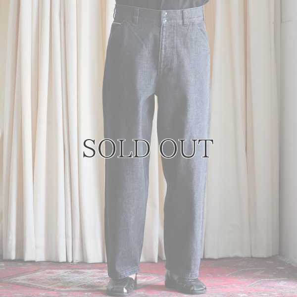 画像9: 赤耳(セルヴィッチ)ブラックデニム ストーンバイオ ユーティリティ パンツ【MADE IN JAPAN】『日本製』【送料無料】/ Upscape Audience