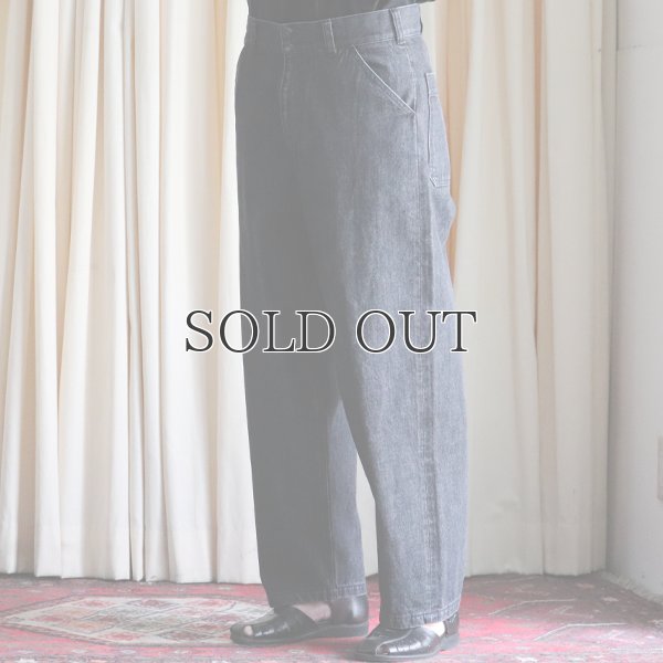 画像10: 赤耳(セルヴィッチ)ブラックデニム ストーンバイオ ユーティリティ パンツ【MADE IN JAPAN】『日本製』【送料無料】/ Upscape Audience